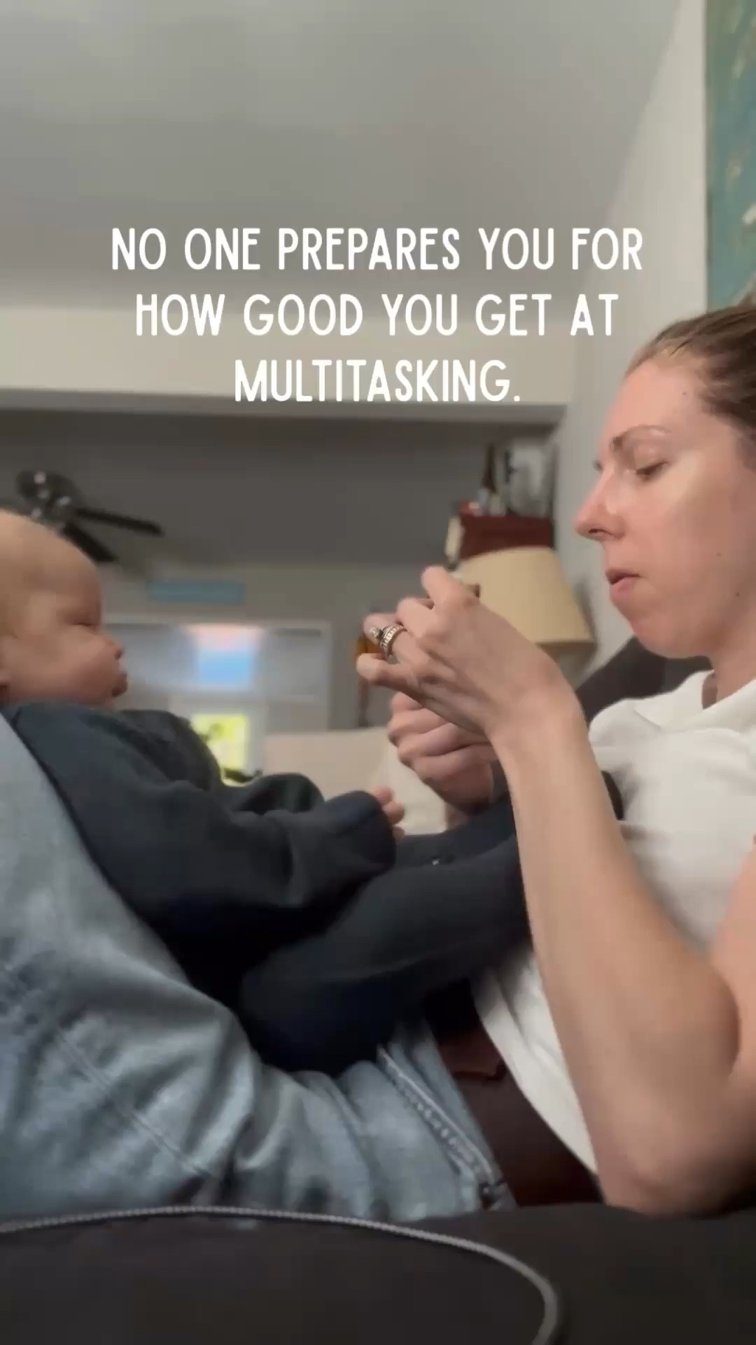 No one prepares you for the level of multitasking you unlock when you become a mom.

Doing my nails while holding a baby? Totally normal now. 😅
At-home manicures have definitely replaced salon appointments.

What’s the most random thing you’ve had to multitask while holding a baby?

#MomLife #MomMultitasking #RealMomLife #BusyMomLife #RelatableMomContent

#LTKdayinmylife #LTKselfcare #LTKmomlife