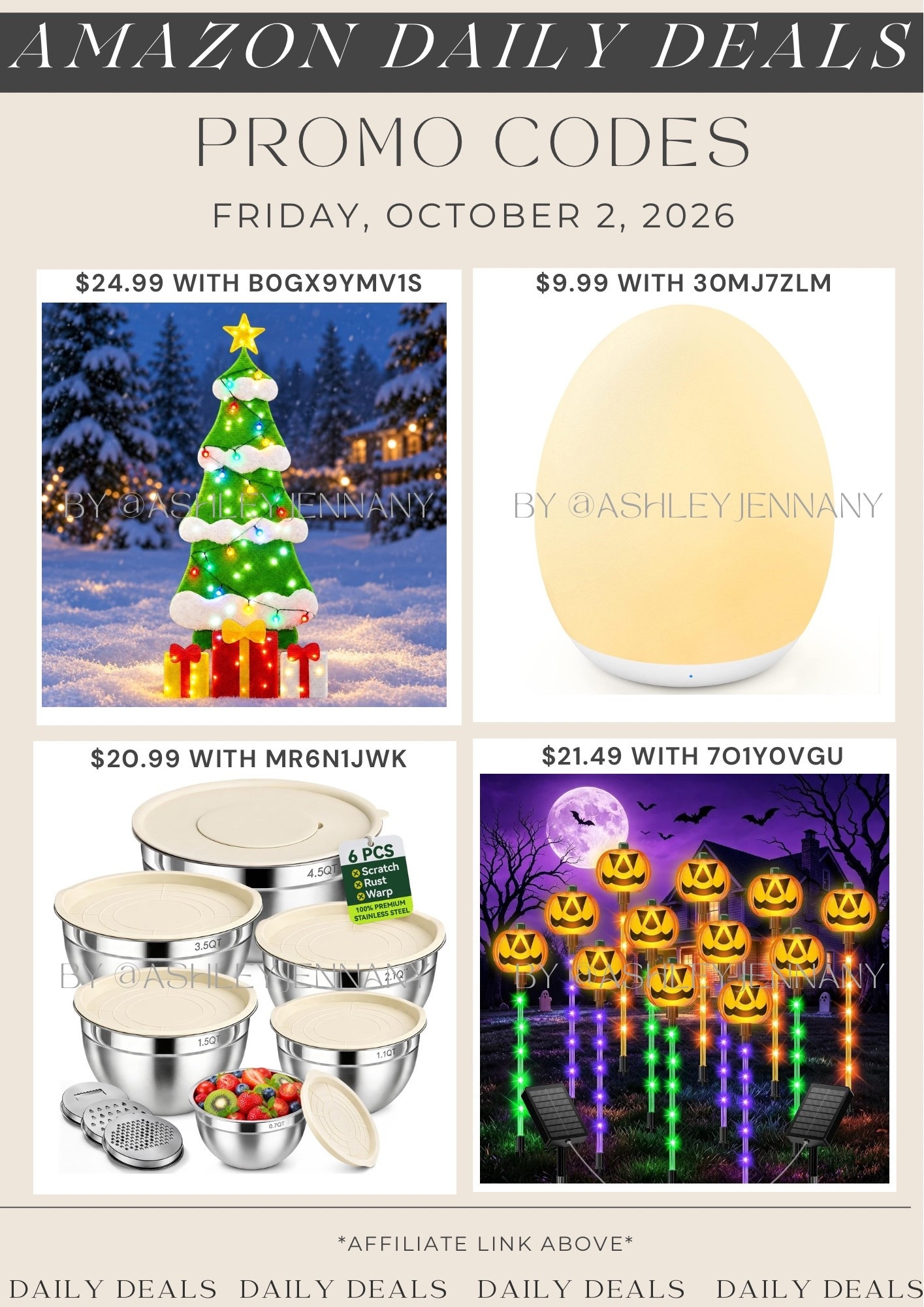 Amazon deals

#LTKSeasonal #LTKHome #LTKSaleAlert