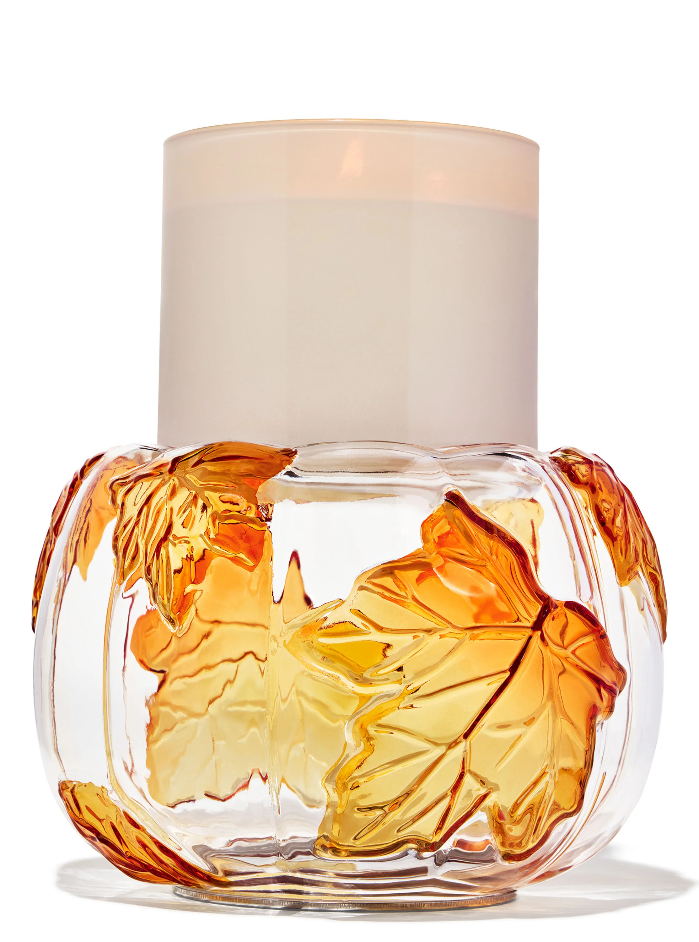 Glass Leafy Pumpkin | Bath & Body Works