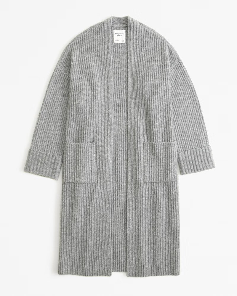 Ribbed Duster Cardigan | Abercrombie & Fitch (US)