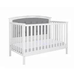 Essex Tufted 4-in-1 Convertible Upholstered Crib | Wayfair North America
