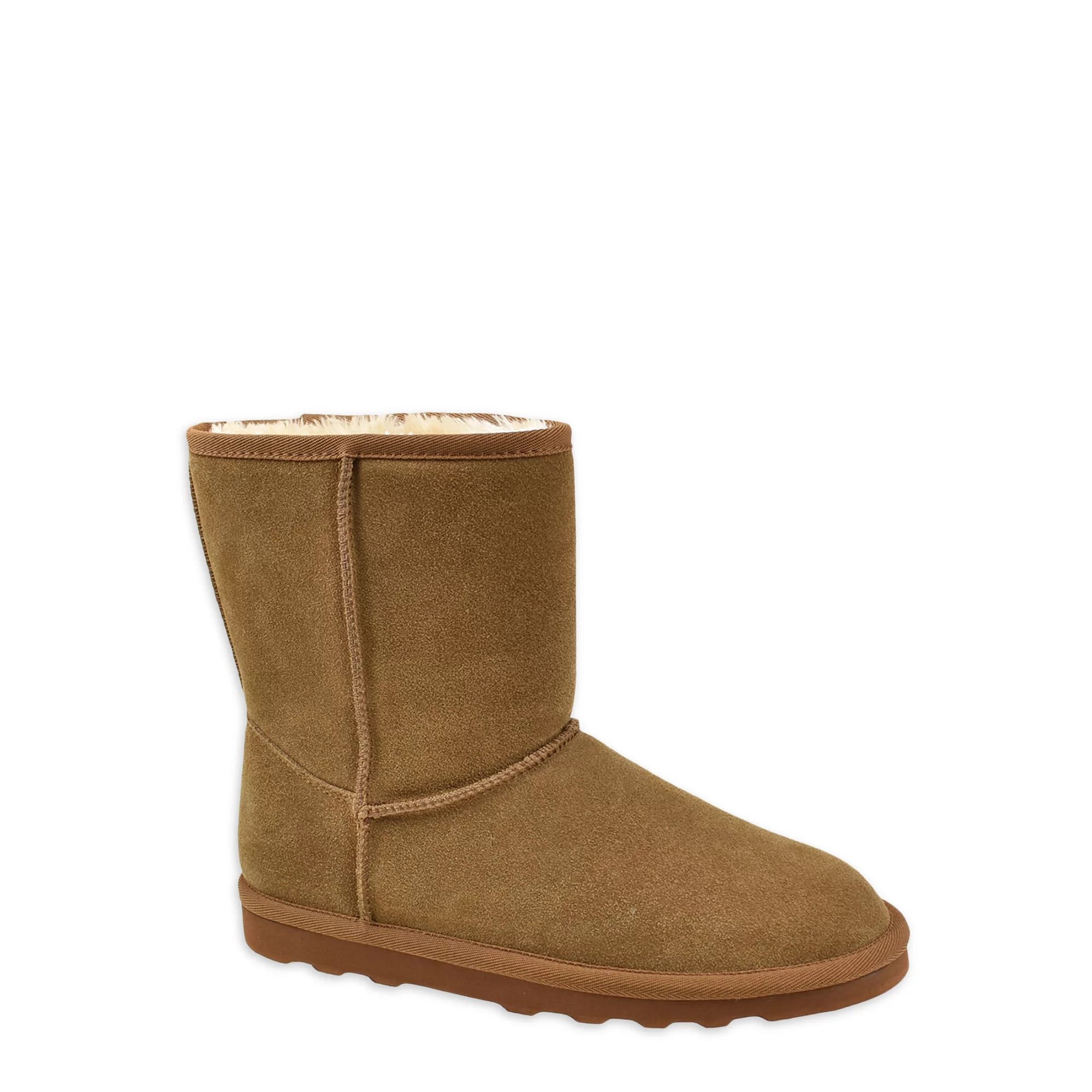 Time and Tru Genuine Suede Boot (Women's) | Walmart (US)