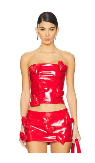 Love Killa Bandeau in Red | Revolve Clothing (Global)