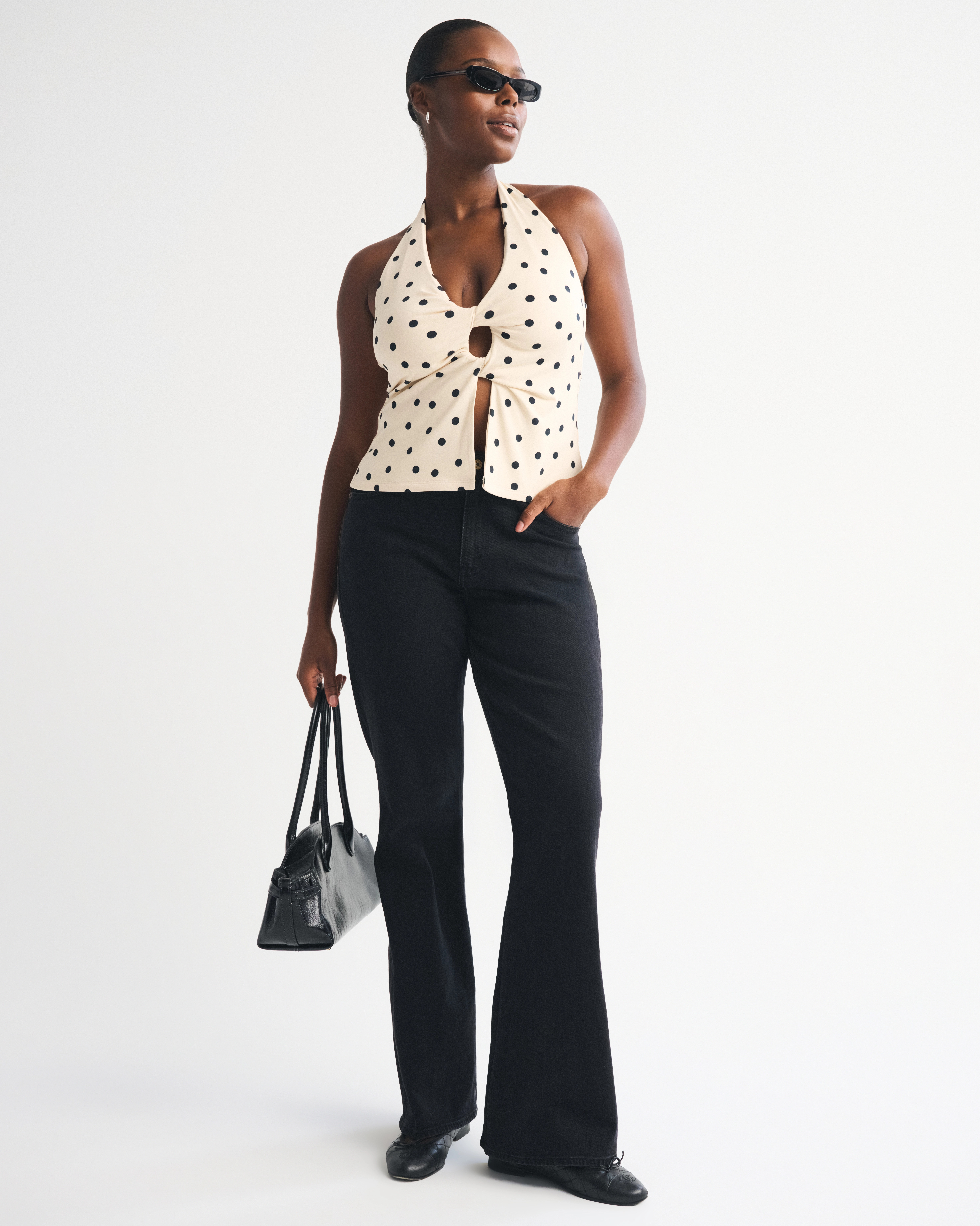 High Rise Flare Jean | Abercrombie & Fitch (US)