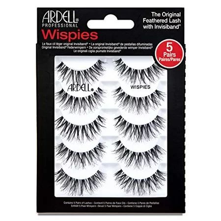 Ardell False Wispies Black 1 pack (5 pairs of strip lashes per pack) | Walmart (US)