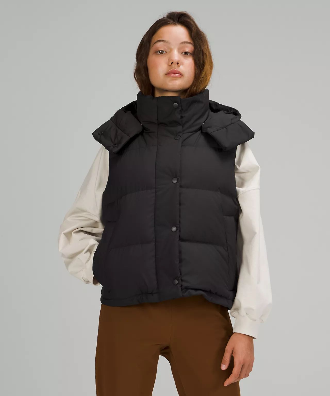 Wunder Puff Cropped Vest | Women's Coats & Jackets | lululemon | Lululemon (US)