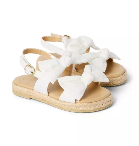 Bow Espadrille Sandal | Janie and Jack
