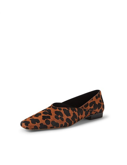 Oreana Cheetah Pony Ballet Flats | David Jones (Australia & New Zealand)