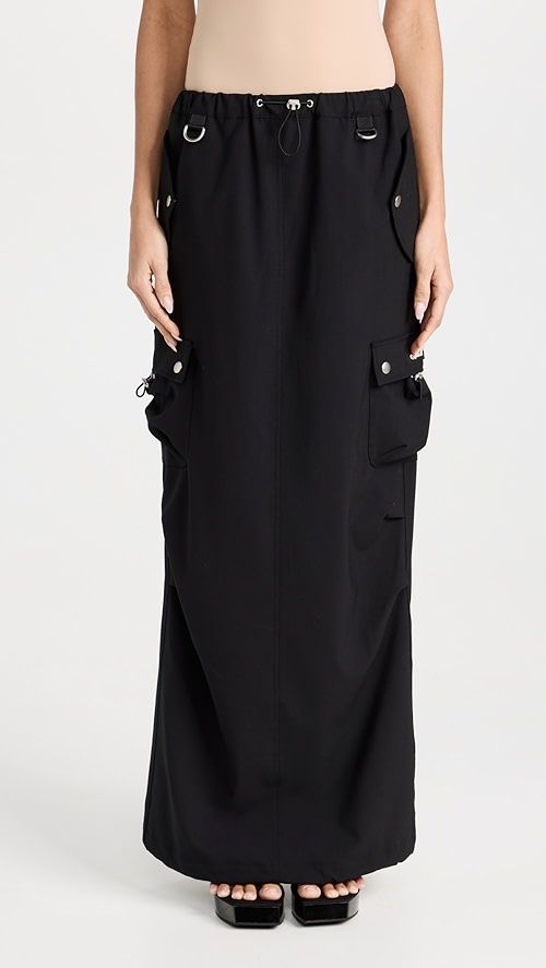 Cargo Tailored Maxi Skirt | Shopbop