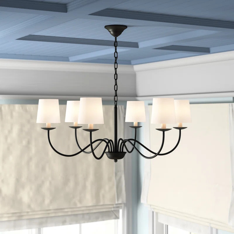 Goin 6 - Light Shaded Classic Chandelier | Wayfair North America