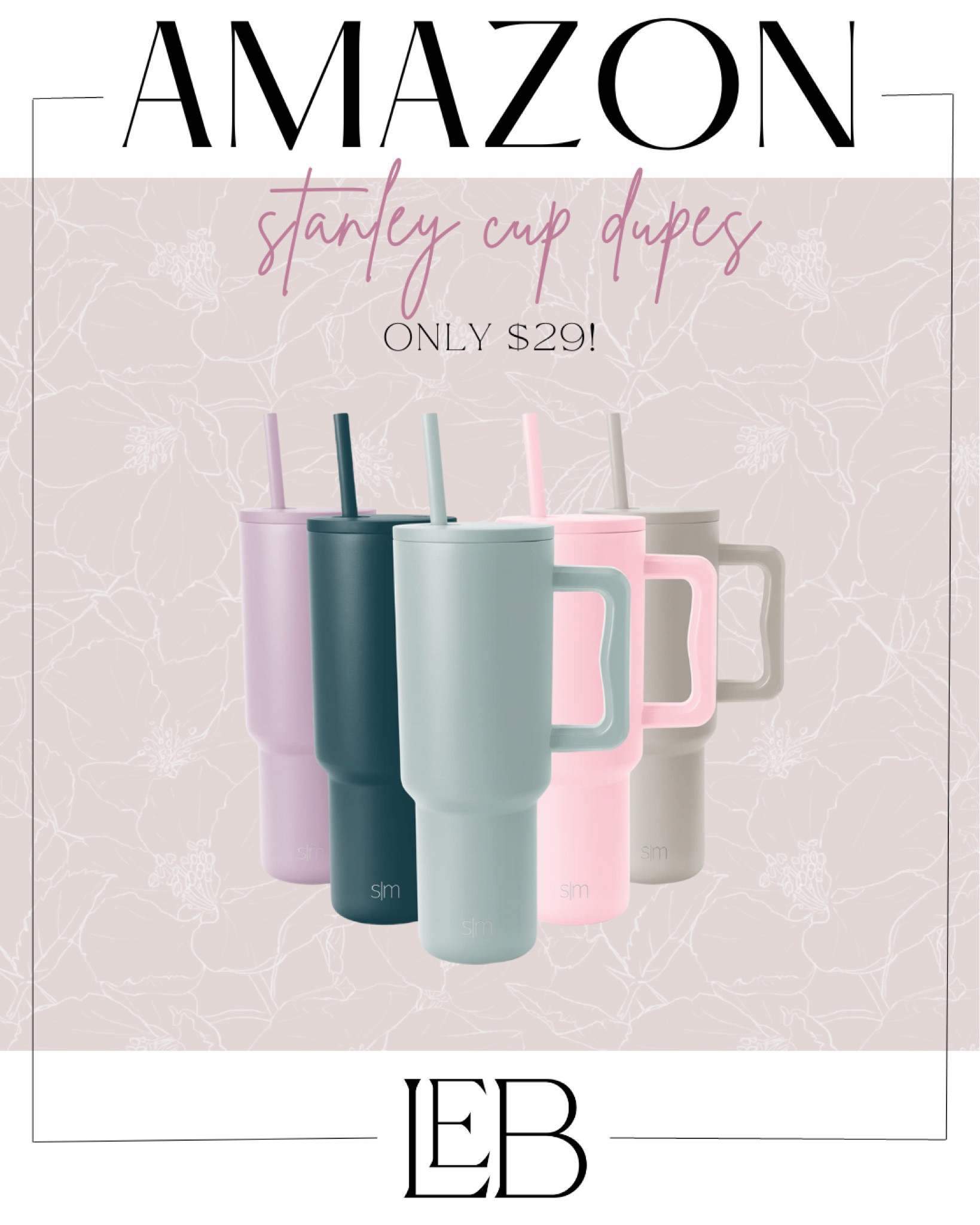 These Stanley cup dupes are so good! I love my Stanley cup but these are just as good, for only $29!

Amazon, dupe, look for less, must have, tumbler 

#LTKtravel #LTKFind #LTKsalealert