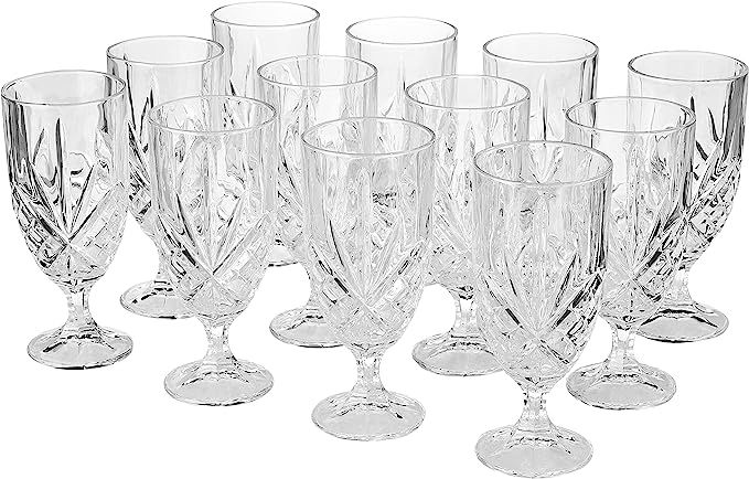 Godinger Dublin Set of 12 Iced Beverage Glasses 14-Oz. | Amazon (US)