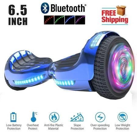 Hoverboard Bluetooth Two-Wheel Self Balancing Electric Scooter 6.5" UL 2272 Certified with Blueto... | Walmart (US)