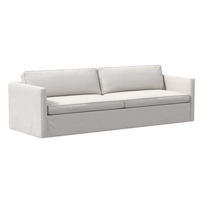 Harris Skirted Slipcover Sofa (66"–108") | West Elm (US)