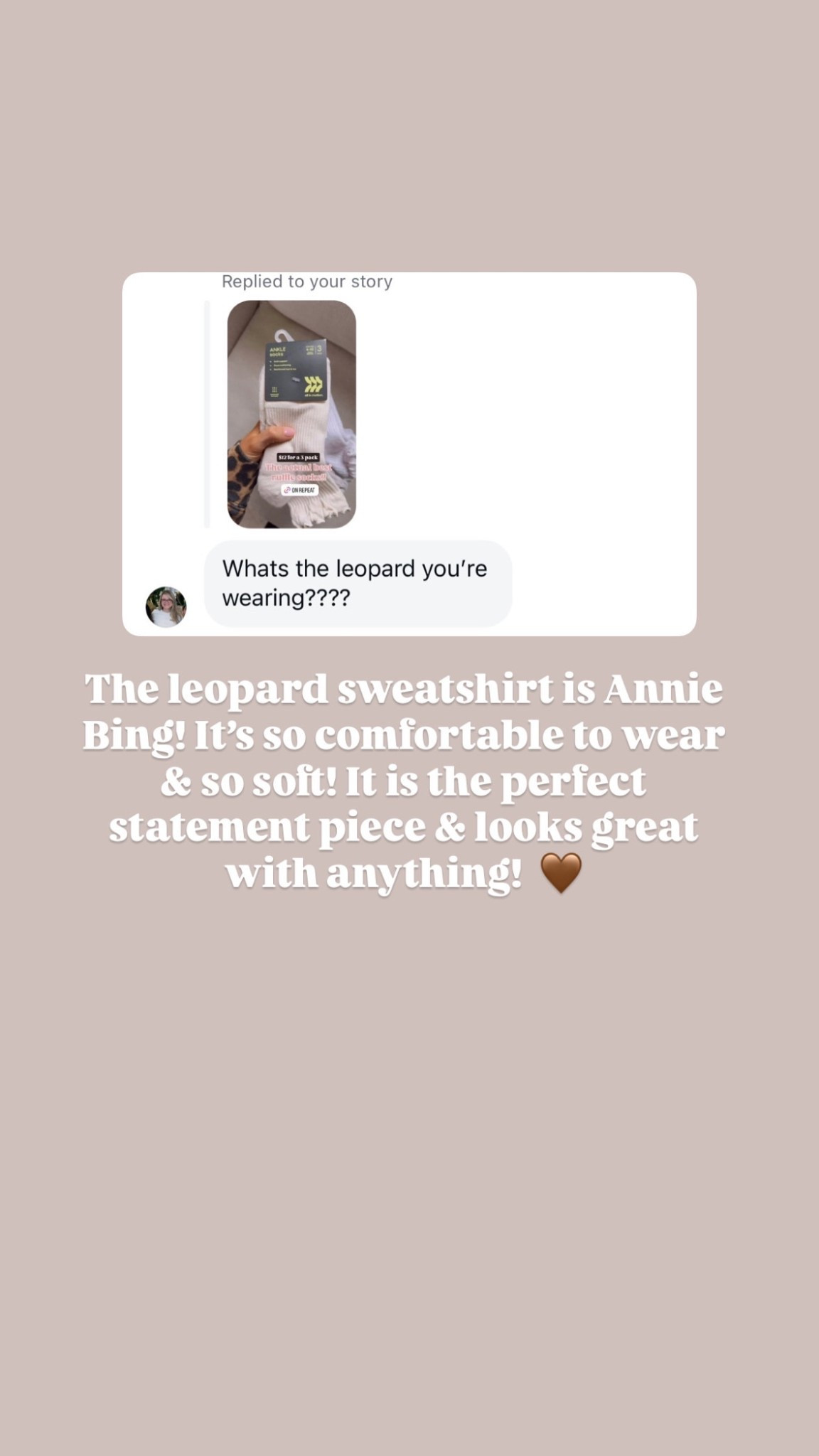 This leopard print sweatshirt is so comfy! Obsessed with the print 😍

Loverly Grey, Anine Bing, leopard print sweatshirt

#LTKootd