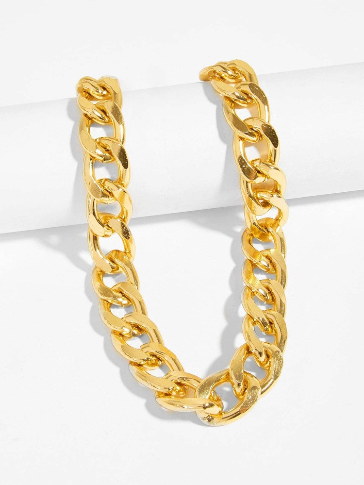Crude Metal Chain Necklace | SHEIN