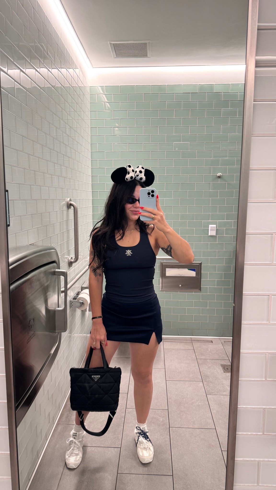 Comfort and cute for park days 💫

Wearing my fave Kith active set (linked similar), Minnie ears, and sneakers — ready for magic ✨

#LTKStyle #DisneyOOTD #ParkDayStyle #LTKOutfit #MomStyle #LTKFinds #OOTDInspo #AthleisureStyle #DisneyMom #LTKFashion