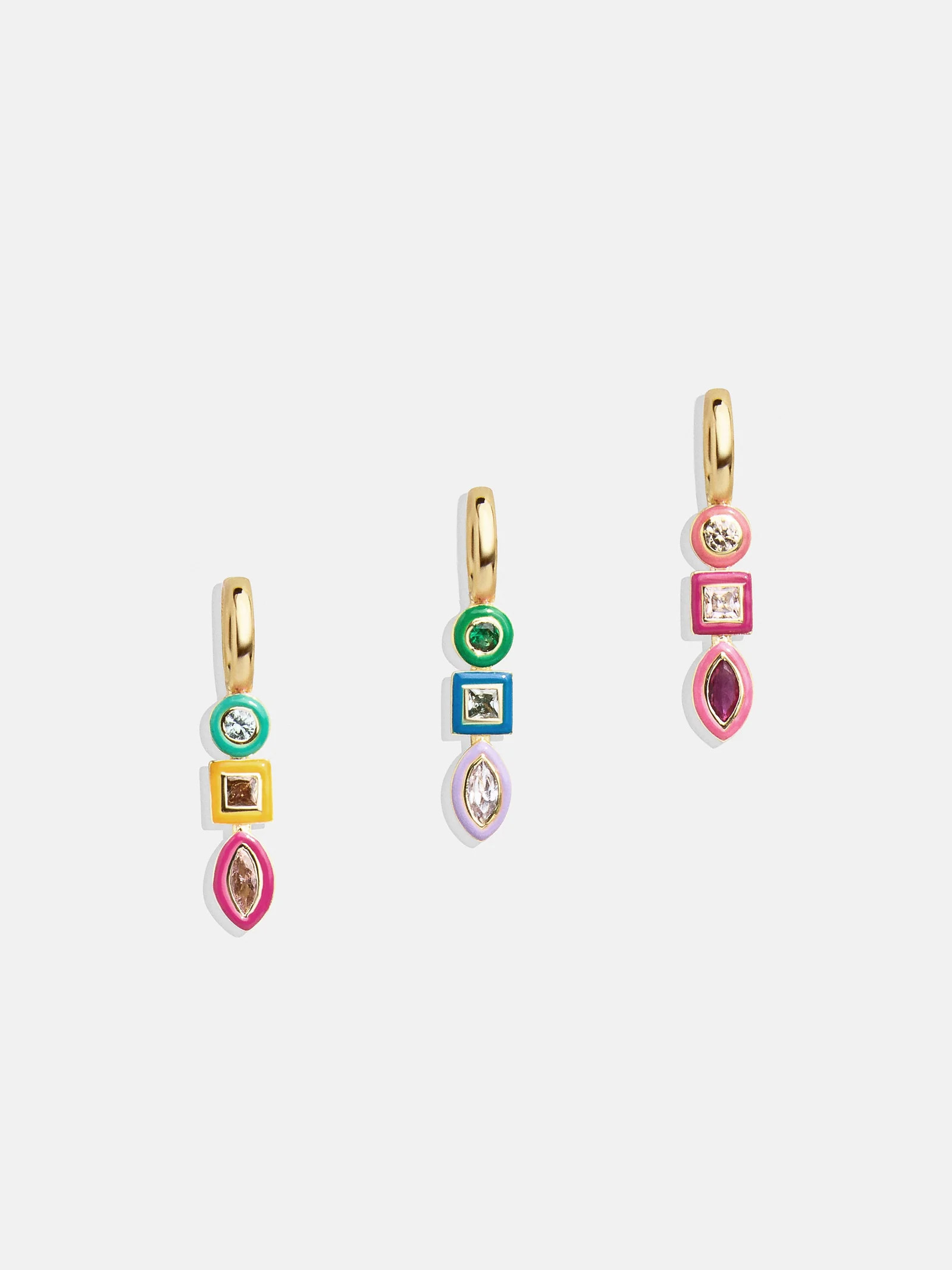 Jeweled Cluster Charm - Pink | BaubleBar