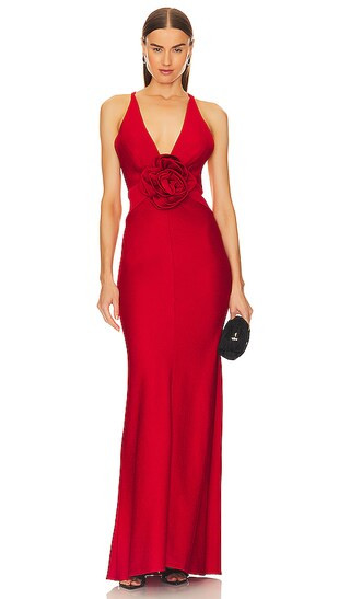 Daniela Dress in Rouge | Revolve Clothing (Global)
