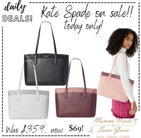 Kate Spade bag on sale! 

#LTKSeasonal #LTKunder50 #LTKstyletip