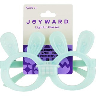 Joyward Light Up Bunny Glasses, Pastel Teal | CVS Health