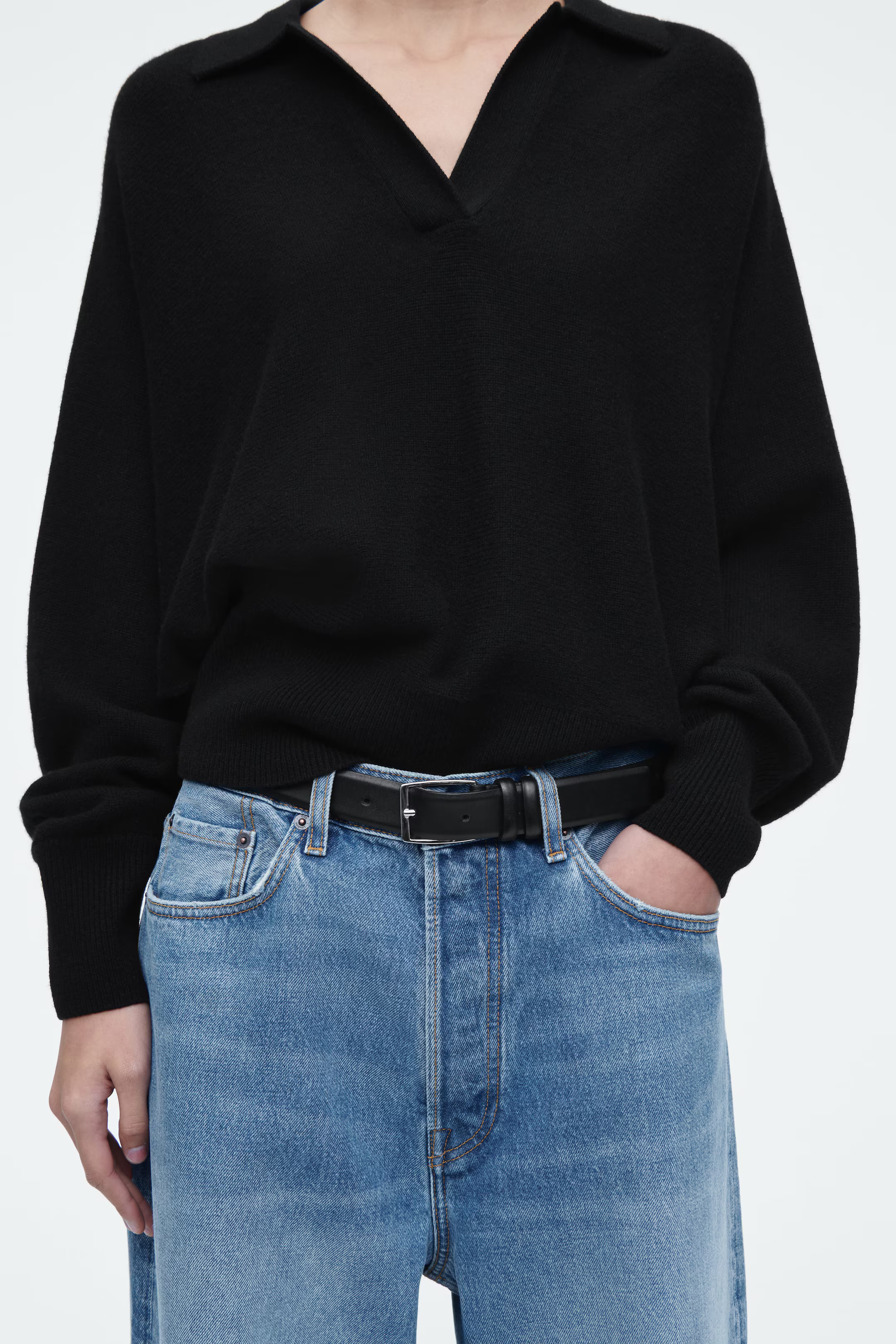 VOLUME WIDE-LEG JEANS - TRUE BLUE | COS (EU)