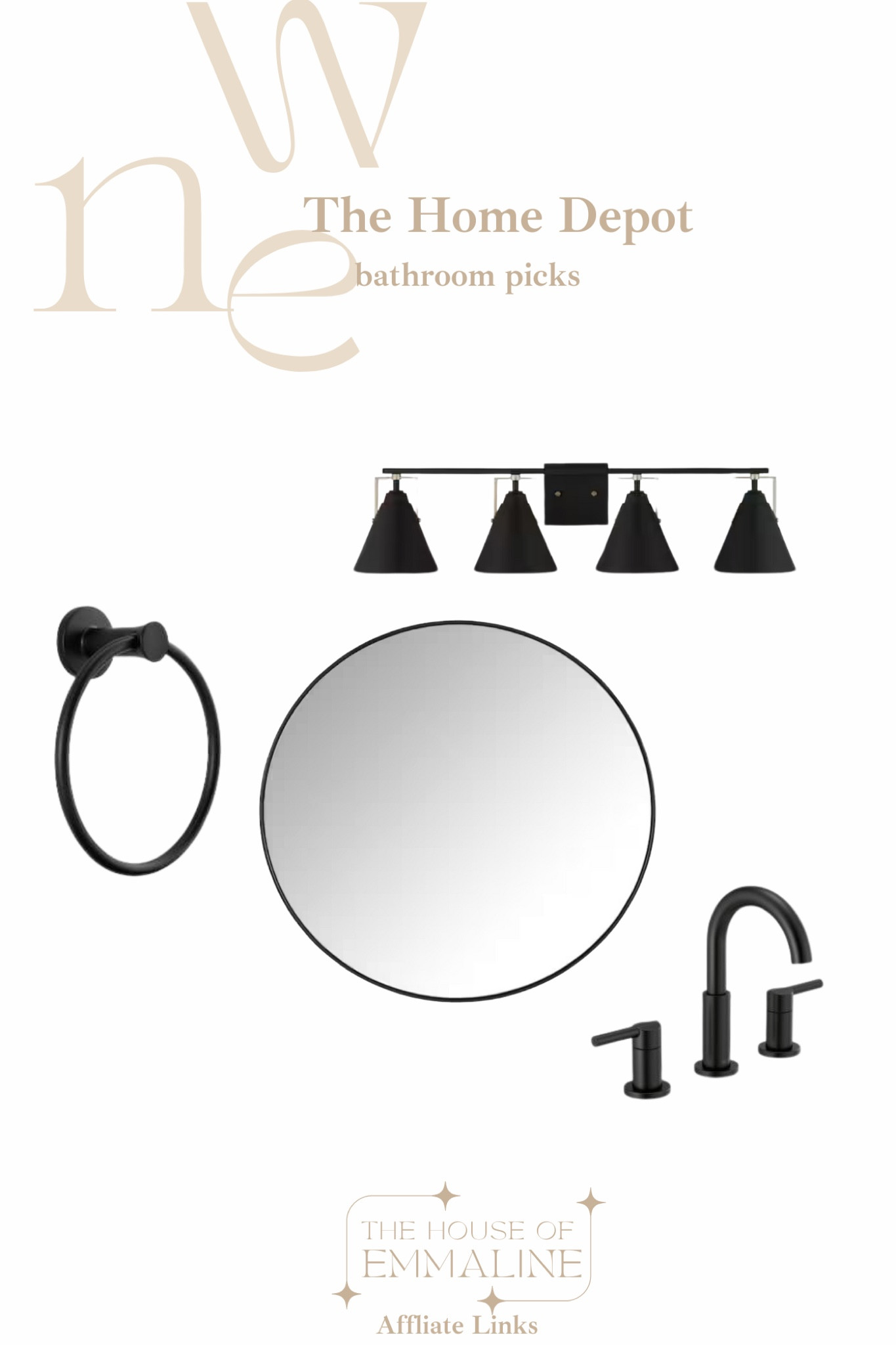 LTK post one and two caption We transformed Emmett’s  bathroom without breaking the bank! Thanks to @homedepot , I refreshed his space with affordable finds and super convenient shopping. Plus, enjoy free shipping on orders over $45 and free returns at over 2,200 stores! #TheHomeDepot #TheHomeDepotPartner

#LTKStyleTip #LTKHome