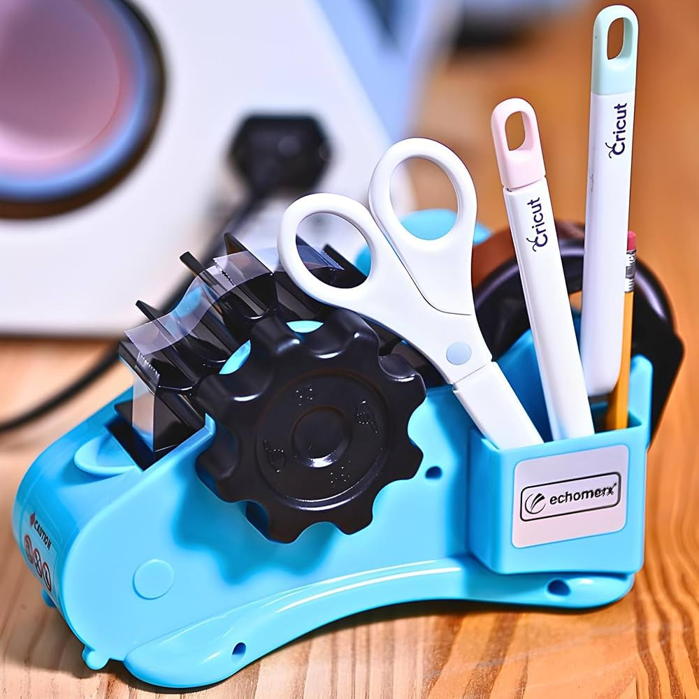 echomerx Blue Heat Tape Dispenser - Sublimation Tape Dispenser to Pre-Cut Heat Resistant Tape | H... | Amazon (US)