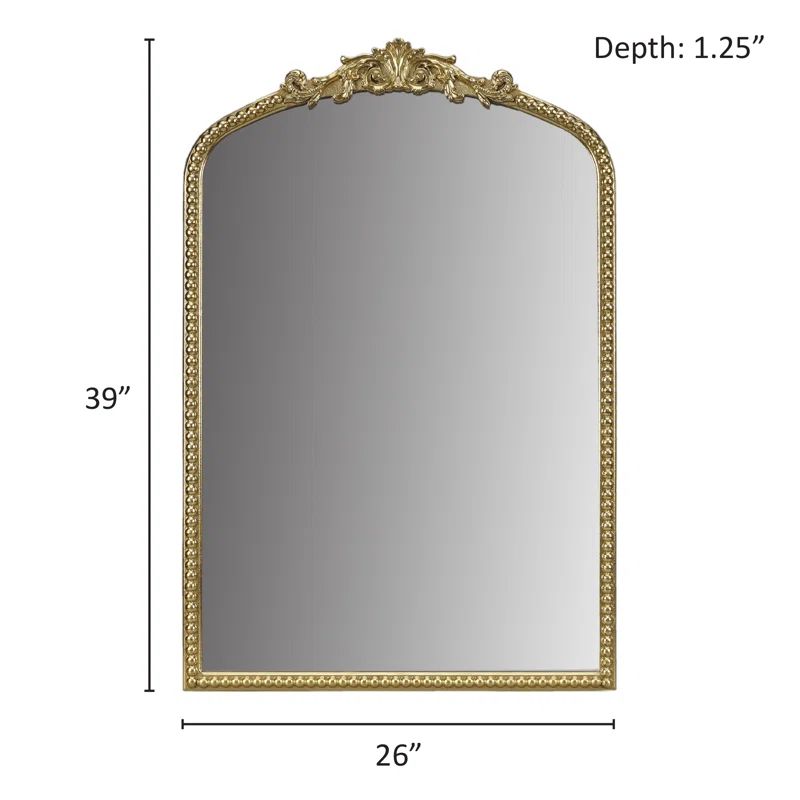 Willa Arlo Interiors Lavenia Arch Wood Wall Mirror | Wayfair | Wayfair North America