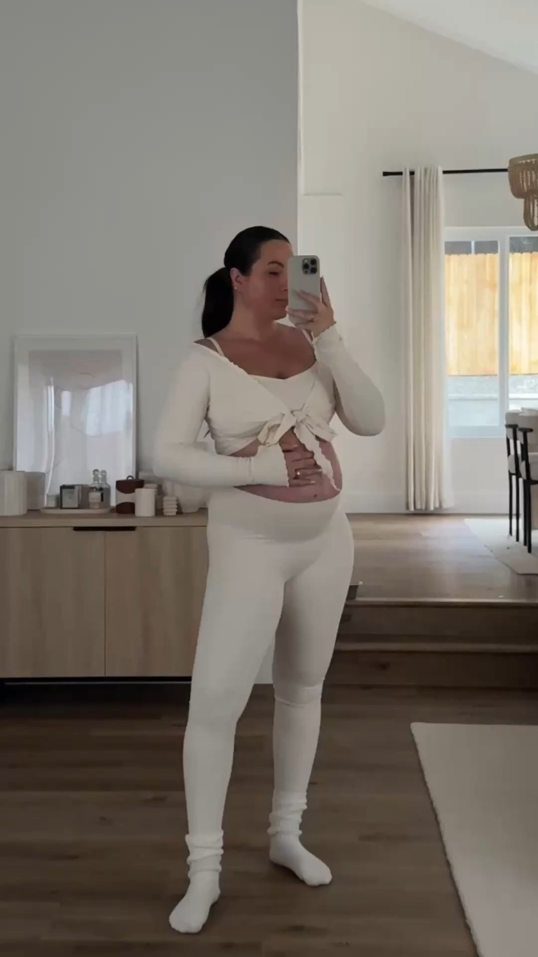 What I wore to Pilates on my baby shower weekend - love how comfy this set is!

#LTKootd #LTKActive #LTKBump