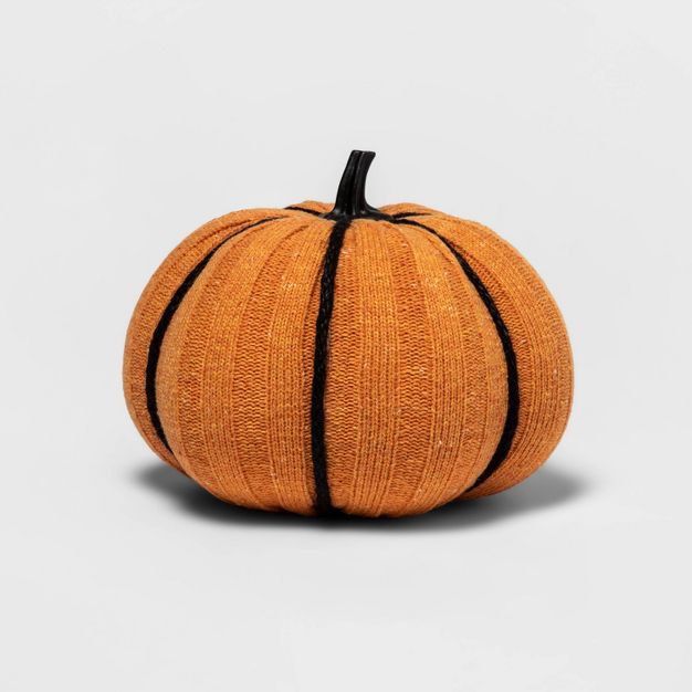 Harvest Ribbed Knit Pumpkin Medium Orange with White Speckle  - Hyde & EEK! Boutique™ | Target