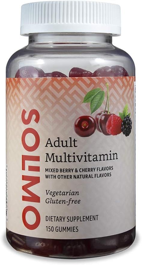 Amazon Brand - Solimo Adult Multivitamin, 150 Gummies, 75-Day Supply | Amazon (US)