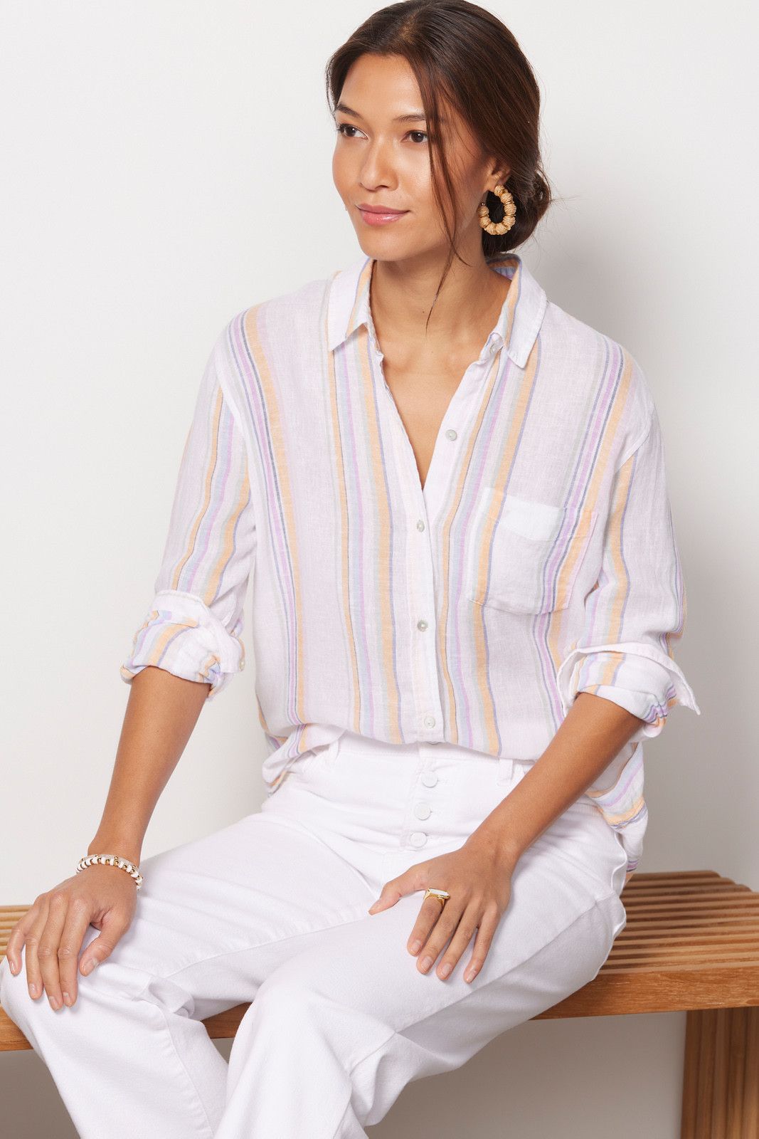 RAILS Charli Stripe Button Down | EVEREVE | Evereve