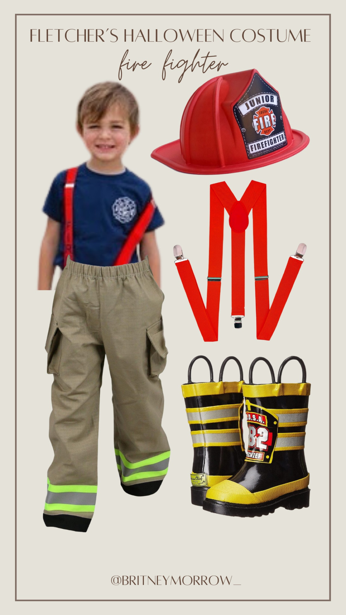 Firefighter Halloween Costume 

#LTKkids #LTKHalloween #LTKSeasonal