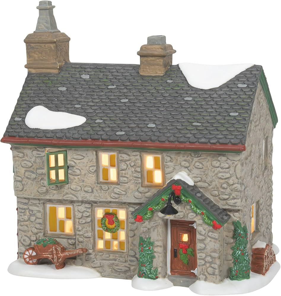 Department 56 Dickens Village Cricket's Hearth Cottage Lit Building, 6.38 Inch, Multicolor | Amazon (US)