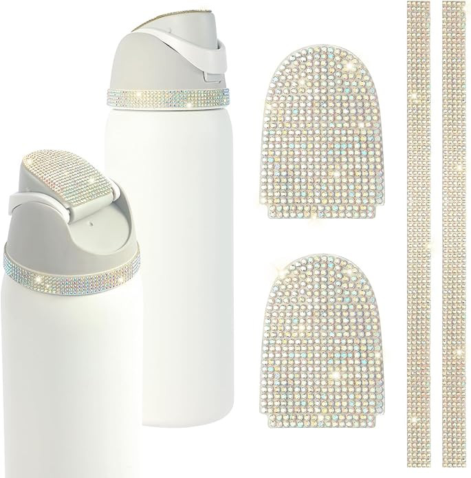 Decorations Charms Compatible With Owala FreeSip Water Bottle 16oz 24oz 32oz 40oz Accessories, Bl... | Amazon (US)