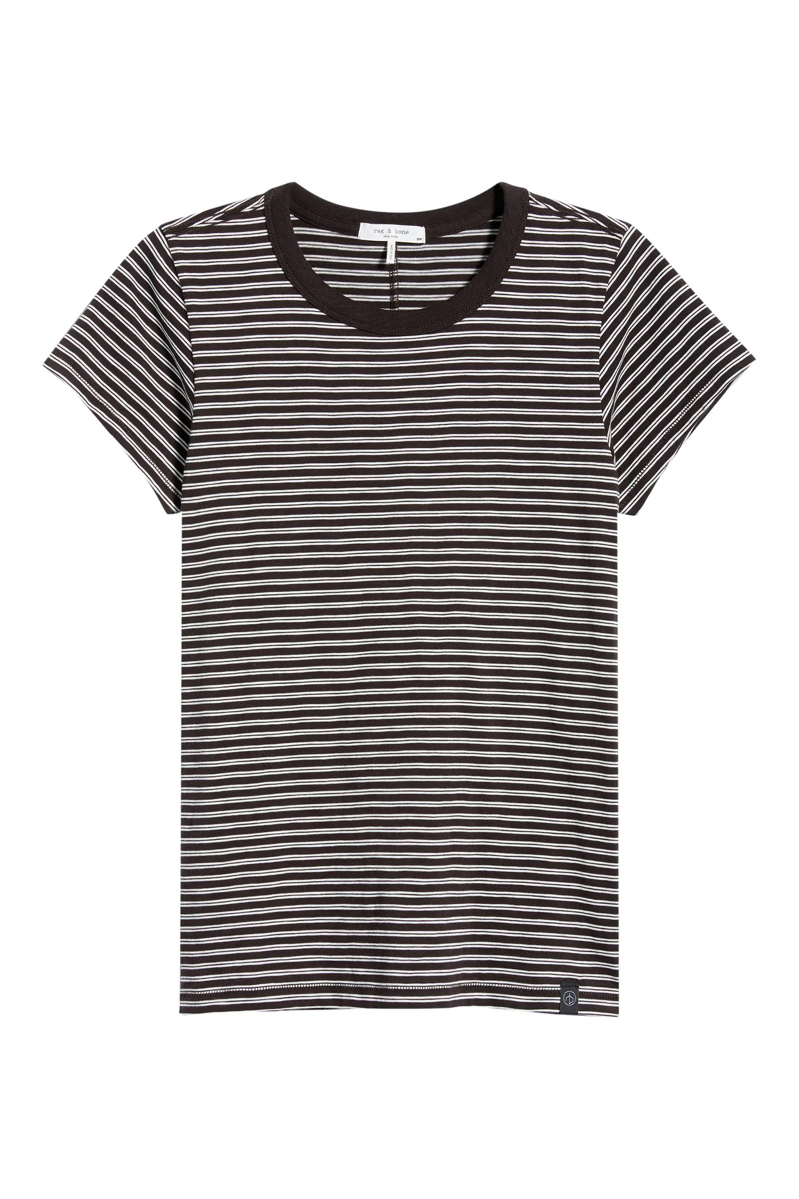 The Stripe Organic Pima Cotton Slub T-Shirt (Women) | Nordstrom | Nordstrom