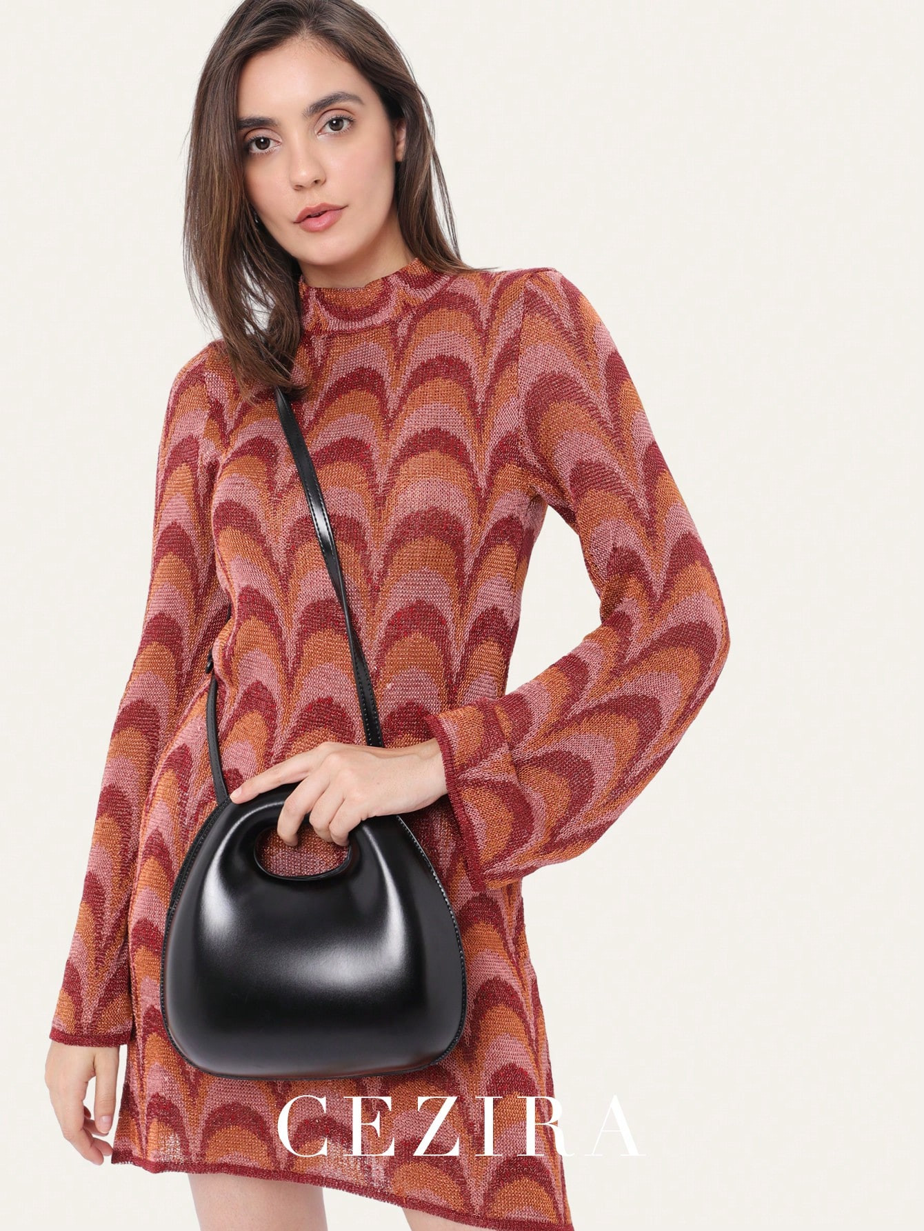 Solid Color PU Leather Hobo Bag Magnetic Closure Small Cute Vintage Top-handle Long Strap Shoulde... | SHEIN