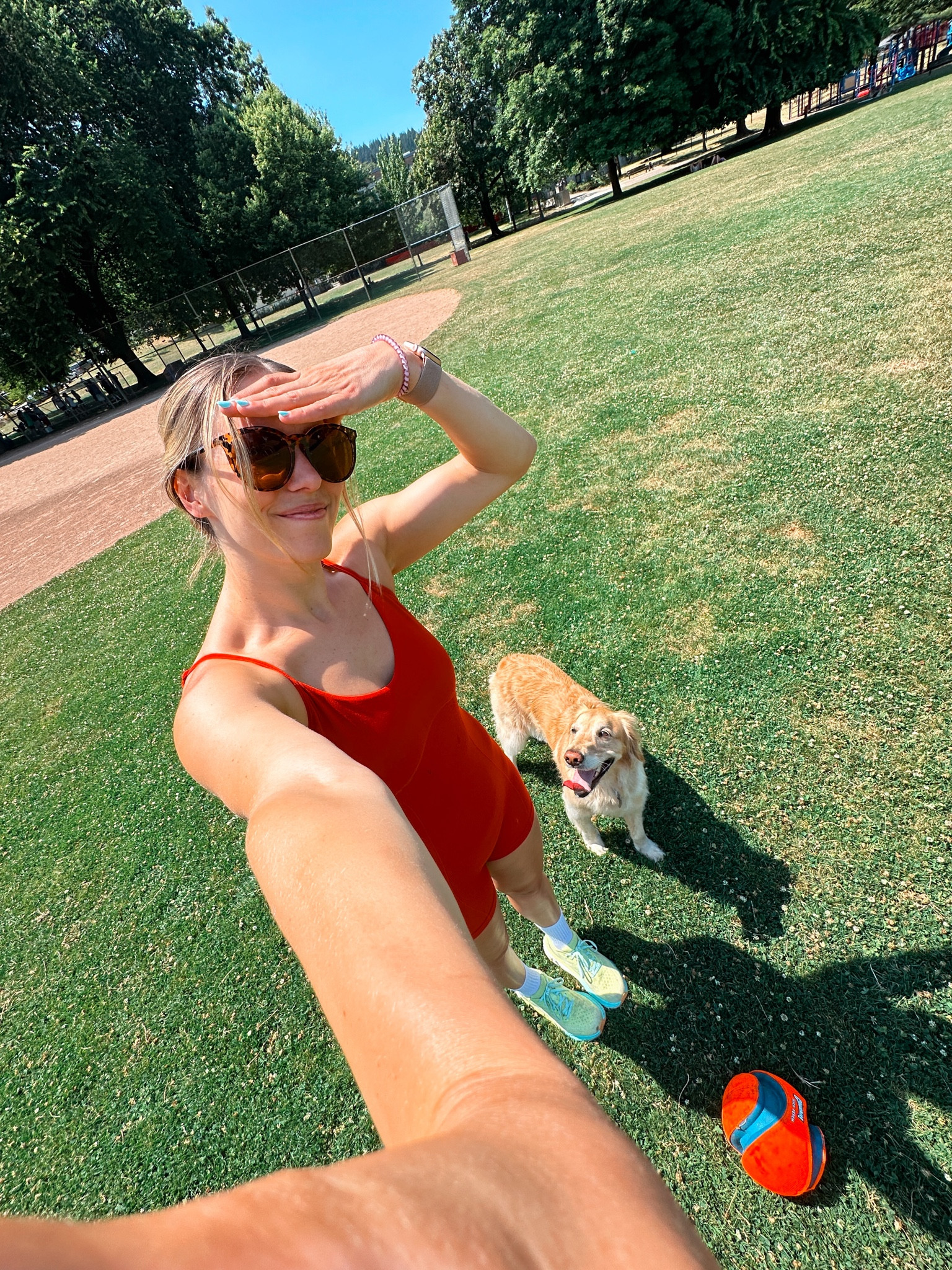 saturdays in the park 🎾🐾