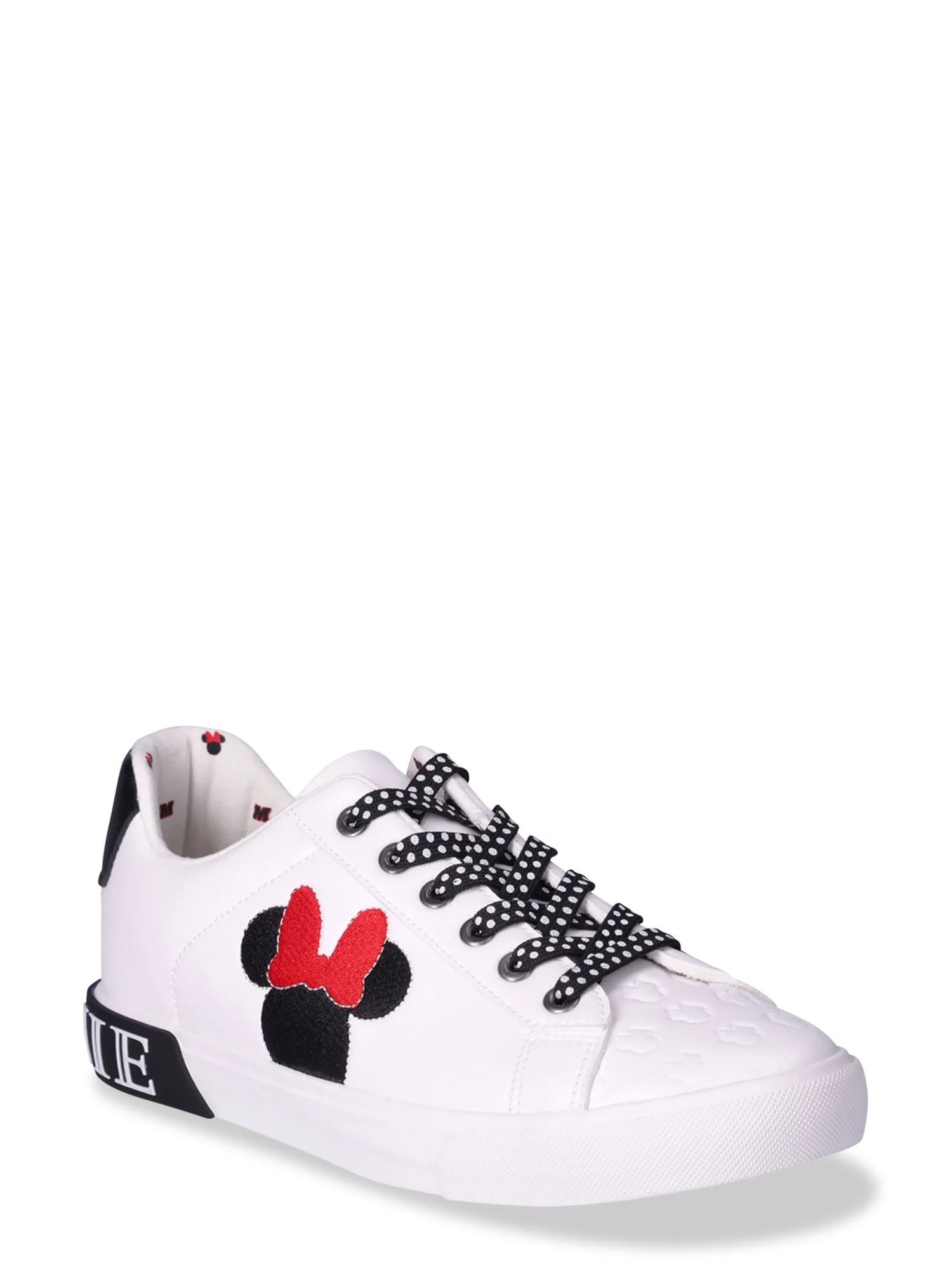 Ladies Minnie Court Low Top Sneakers, Sizes 6-11 | Walmart (US)