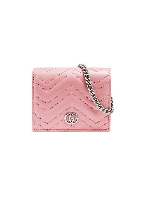 Gucci Women's GG Marmont Mini Bag Wallet - Wild Rose | Saks Fifth Avenue