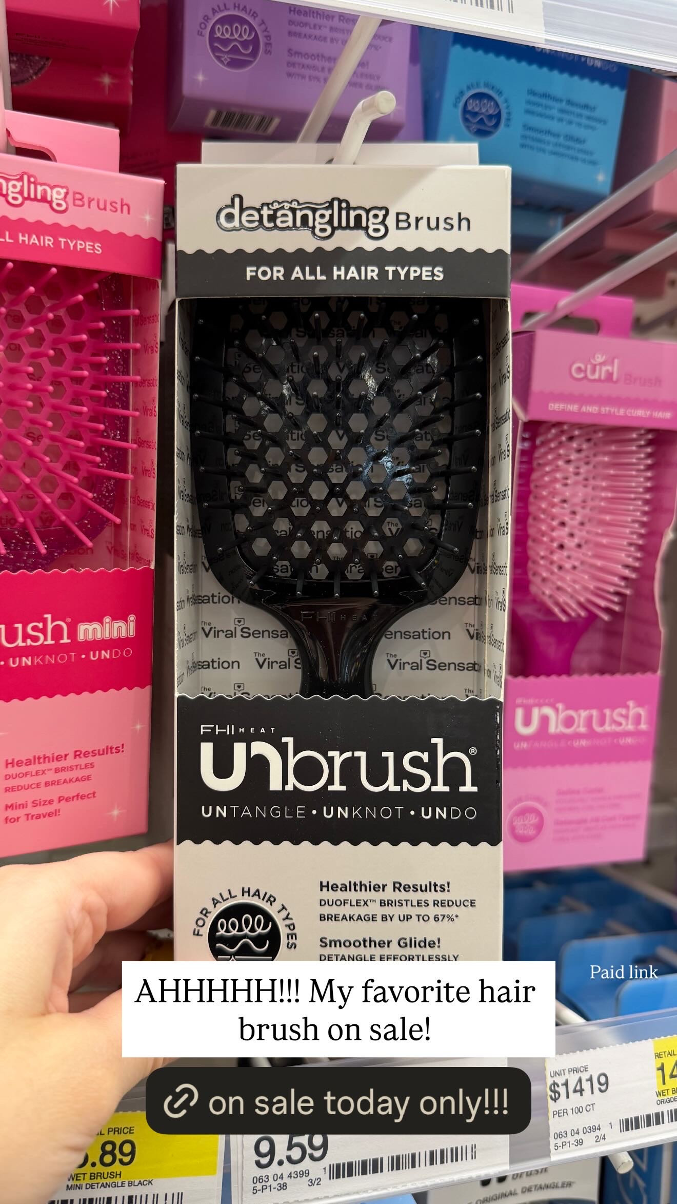 This is my favorite hair brush and it’s on sale! if you struggle with tangles this one is SO good and doesn’t pull or break your hair. 
spring outfits 2026, easter dress women, easter outfits women, easter basket ideas, spring dresses, vacation outfits beach, date night outfits, plus size fashion, country concert outfits, work outfits, hair brush, beauty finds, target deals, everyday essentials 

 #LTKmorningroutine #LTKselfcare #LTKBeauty
