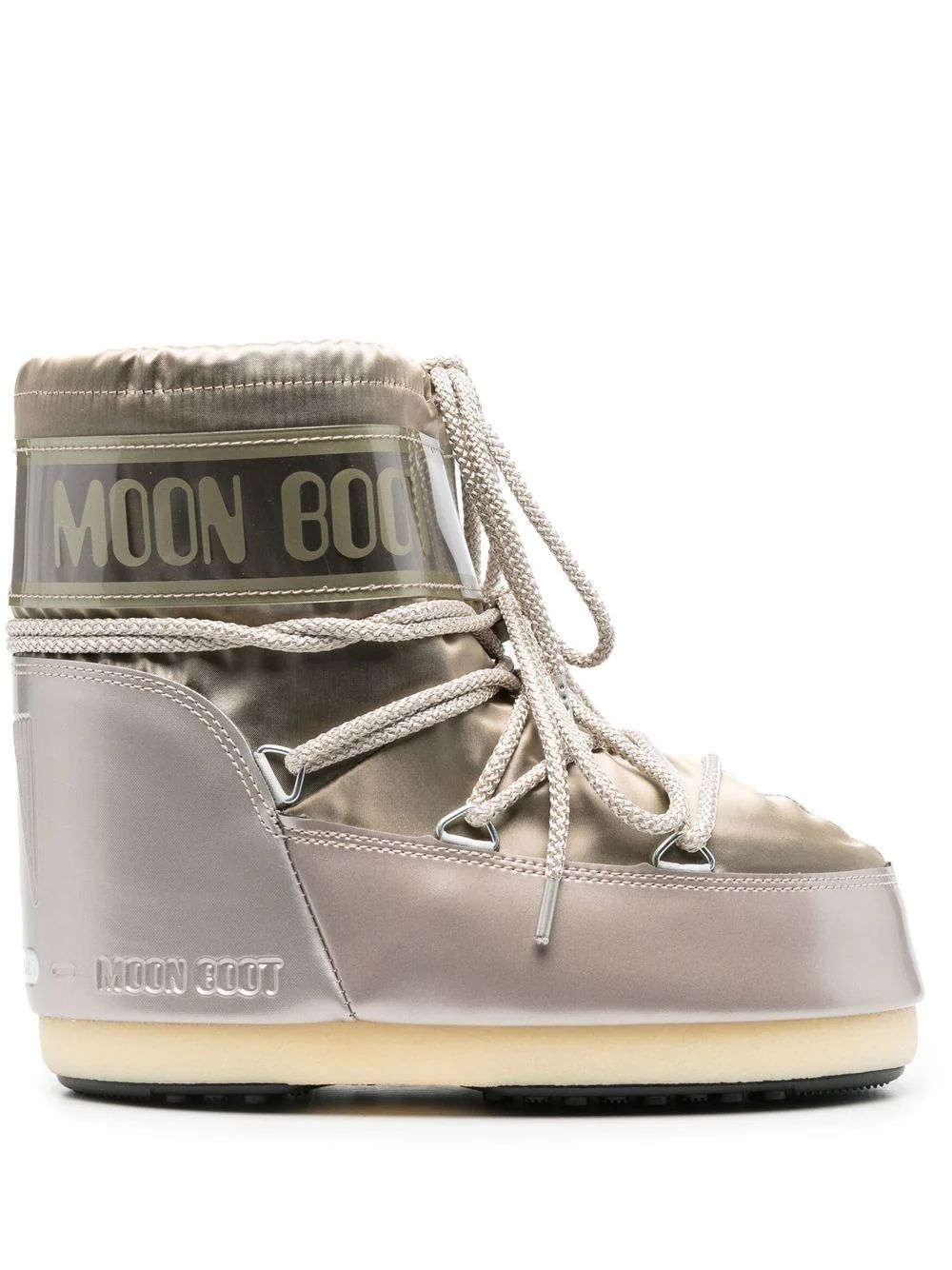 Moon Boot Icon lace-up Boots - Farfetch | Farfetch Global