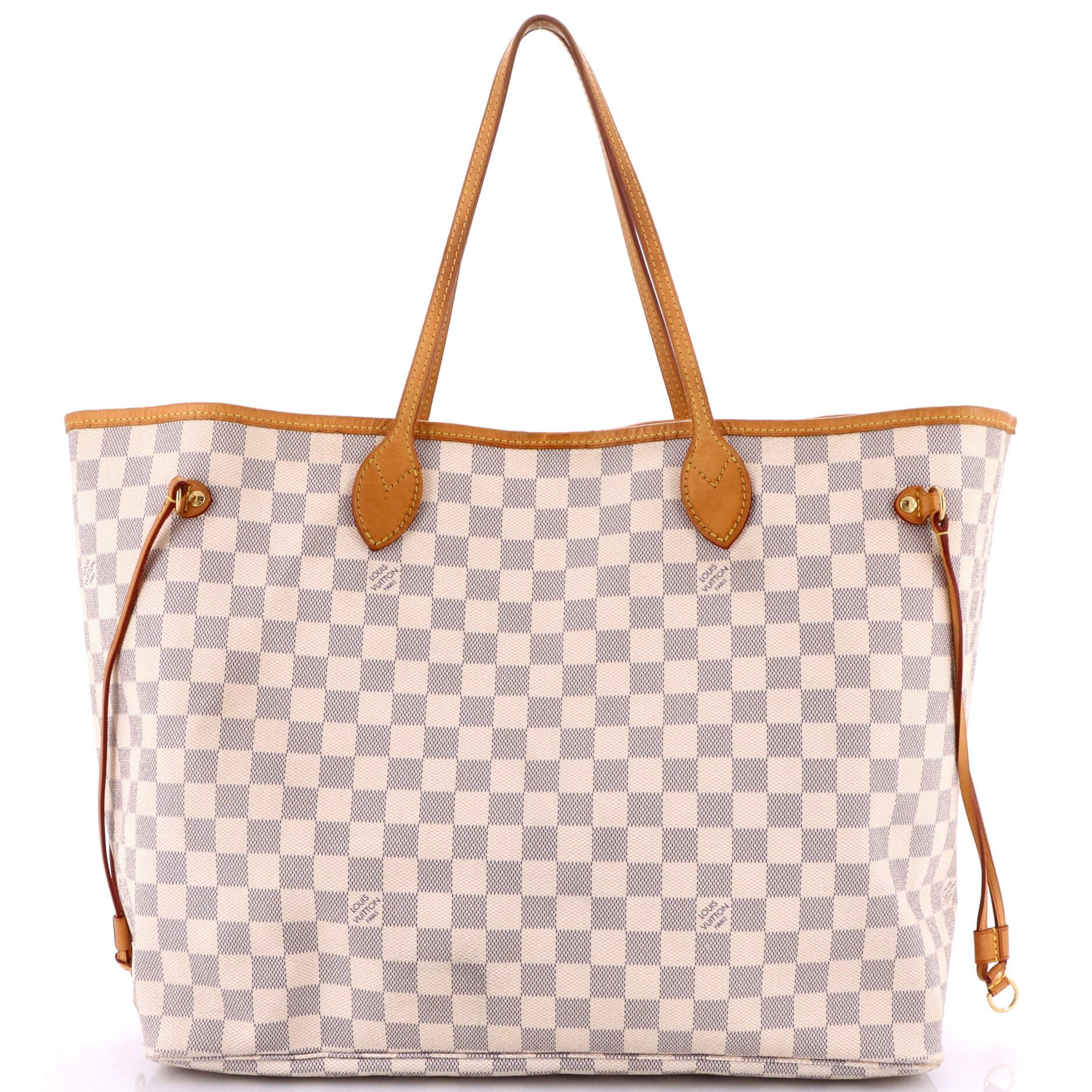 Pre-Owned Louis Vuitton Neverfull Tote Damier GM By Rebag - Walmart.com | Walmart (US)