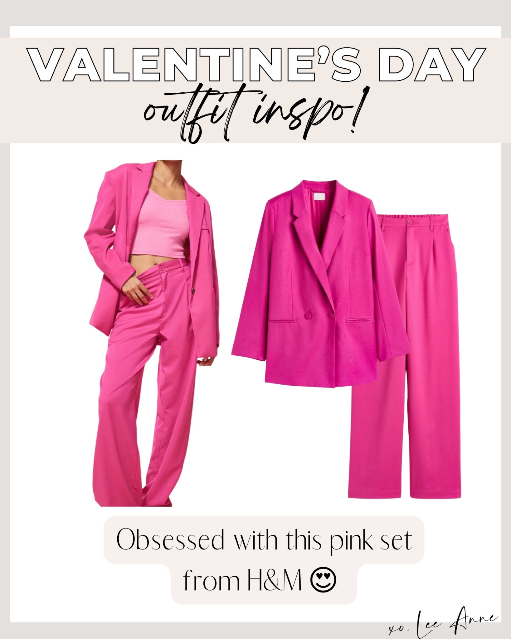 Valentines Day outfit inspo from H&M! 

Lee Anne Benjamin 🤍

#LTKstyletip #LTKSeasonal #LTKworkwear
