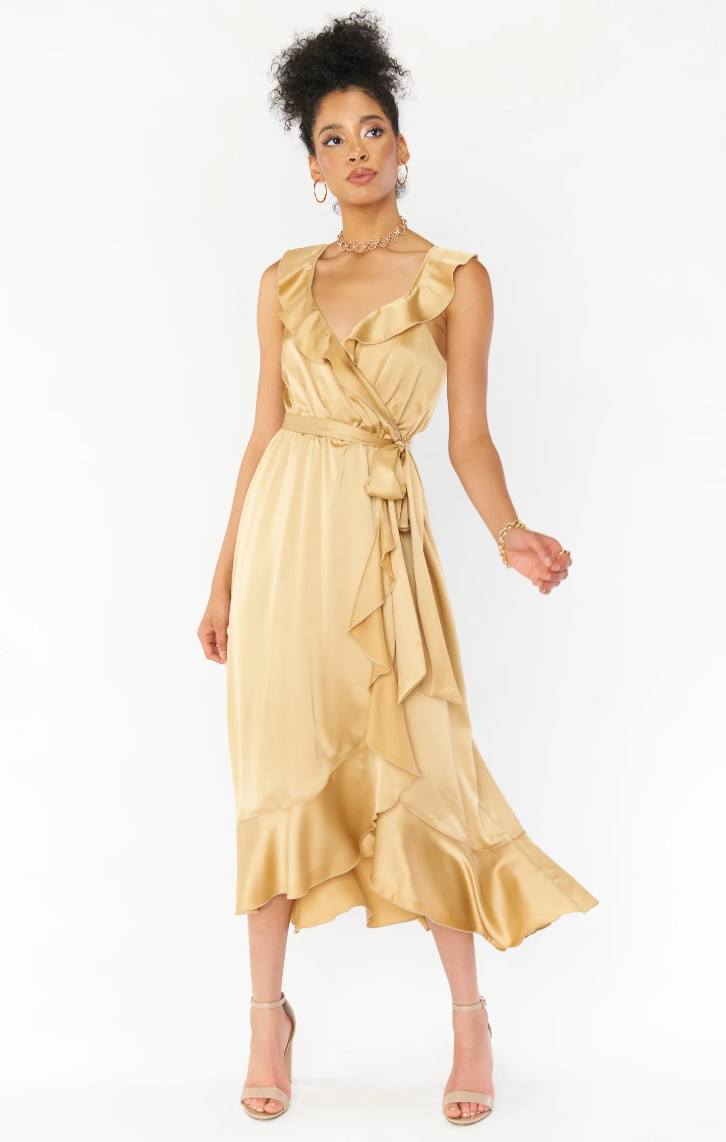 True Gold Luxe Satin | Show Me Your Mumu