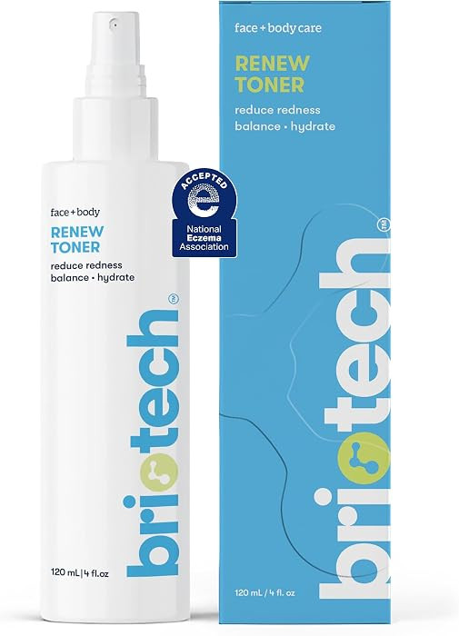 BRIOTECH Renew Toner, Hypochlorous Acid Spray, Facial Mist, Vegan, 4 fl oz | Amazon (US)