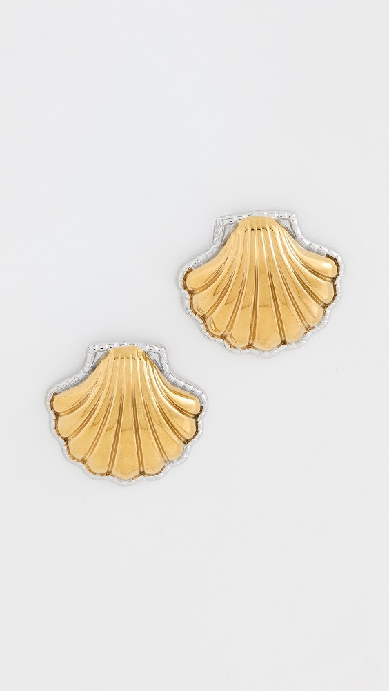 Shell Pierced Earrings | Shopbop