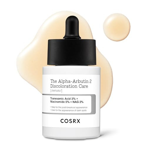 COSRX 2% Alpha Arbutin Discoloration Care Face Serum with Niacinamide, Glutathione & Tranexamic Acid, 1.7 fl oz – Serum for Face, Korean Skin Care, Stocking Stuffers | Amazon (US)