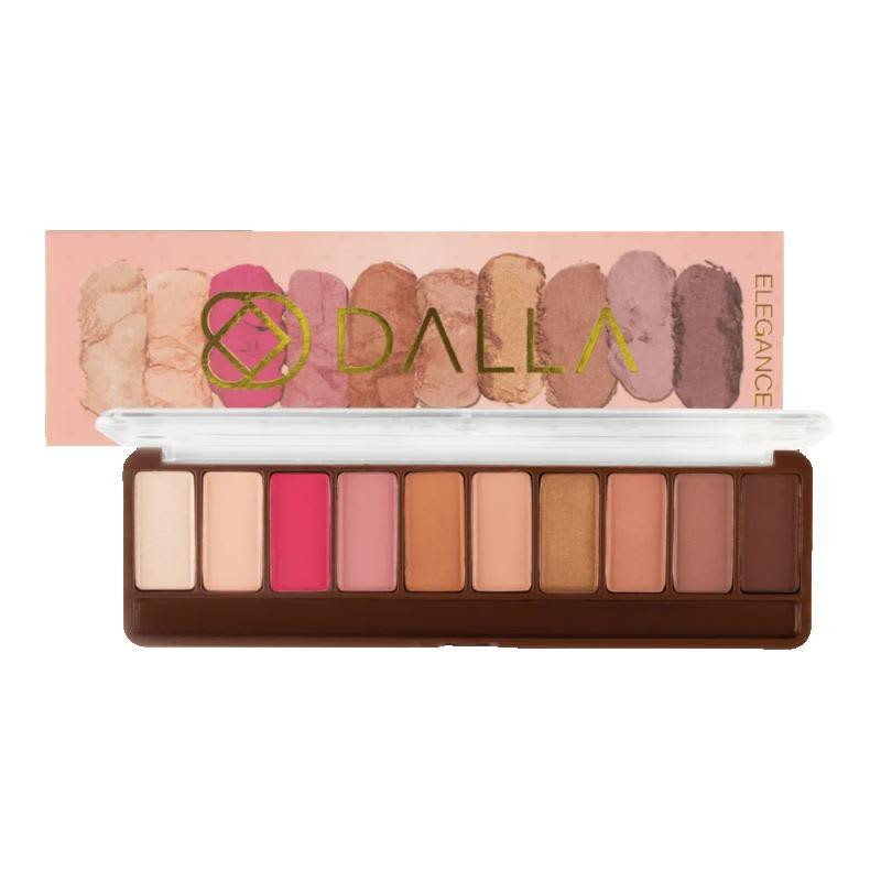 Paleta de sombras. Apresenta uma dezena de tons em diferentes acabamentos para você criar looks ... | Beleza Na Web (BR)